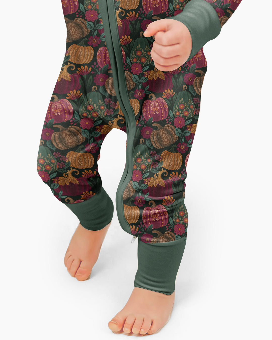 Velvet Pumpkins Bamboo Convertible Zippy
