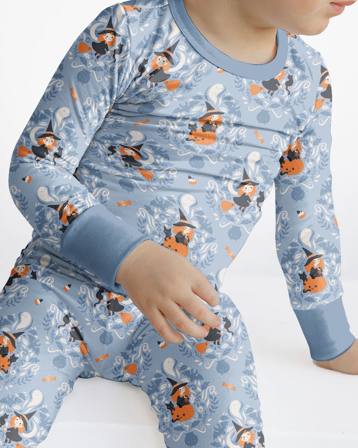 Sweet Witches Bamboo Two Piece Long Sleeve Pajama Set