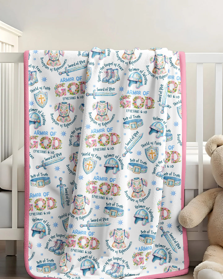 Put On The Full Armor Of God Bamboo Blanket