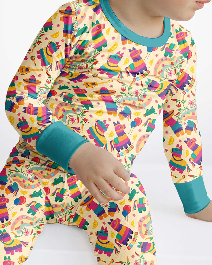 Template Bamboo Two Piece Long Sleeve Pyjamas Set