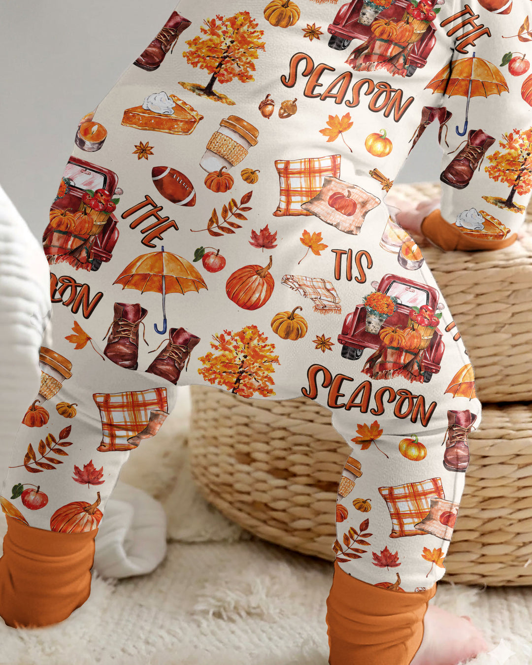 Fall Tis the Season Bamboo Convertible Zippy