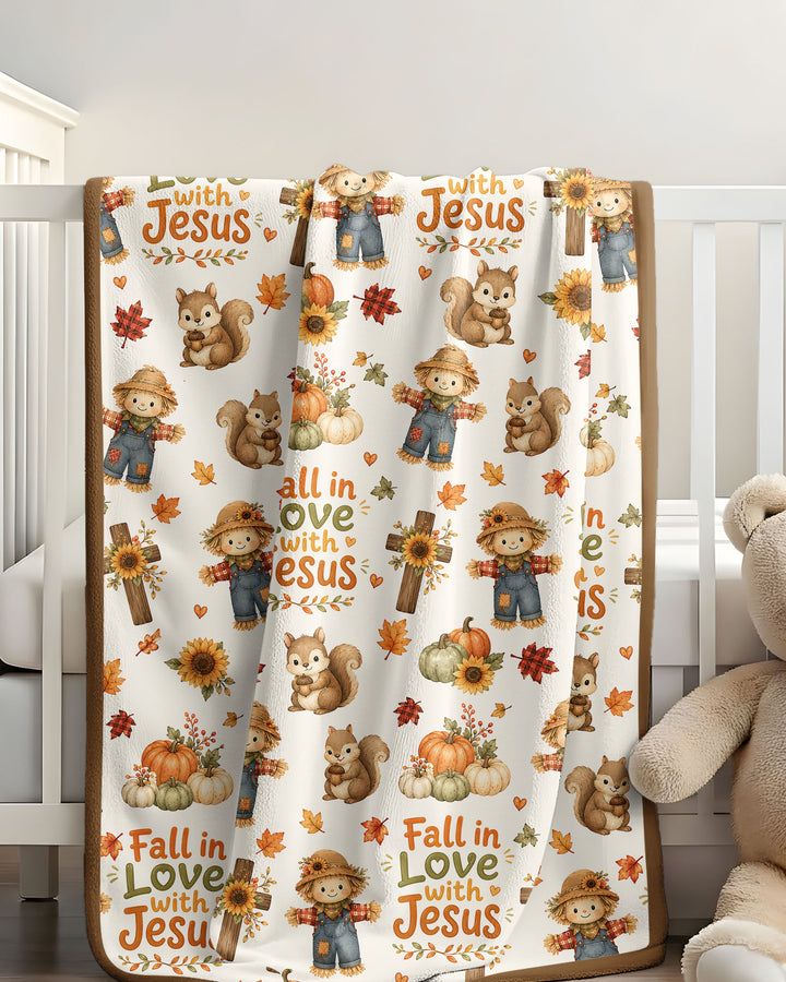 Fall For Jesus Bamboo Blanket