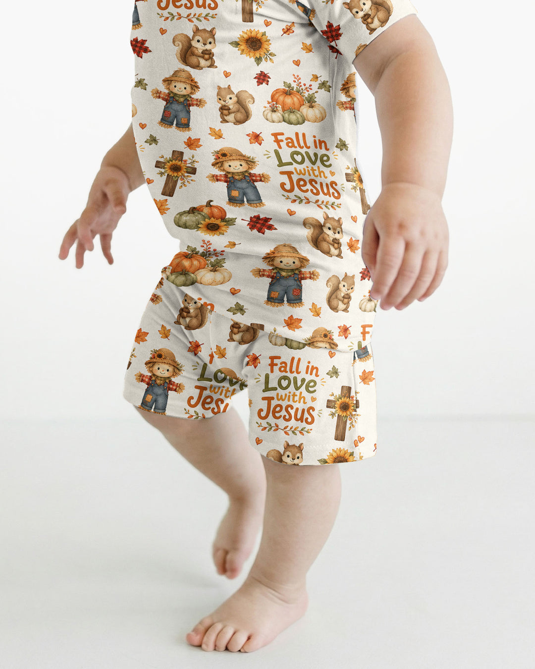 Template Bamboo Two Piece Short Sleeve Shorts Pyjamas Set