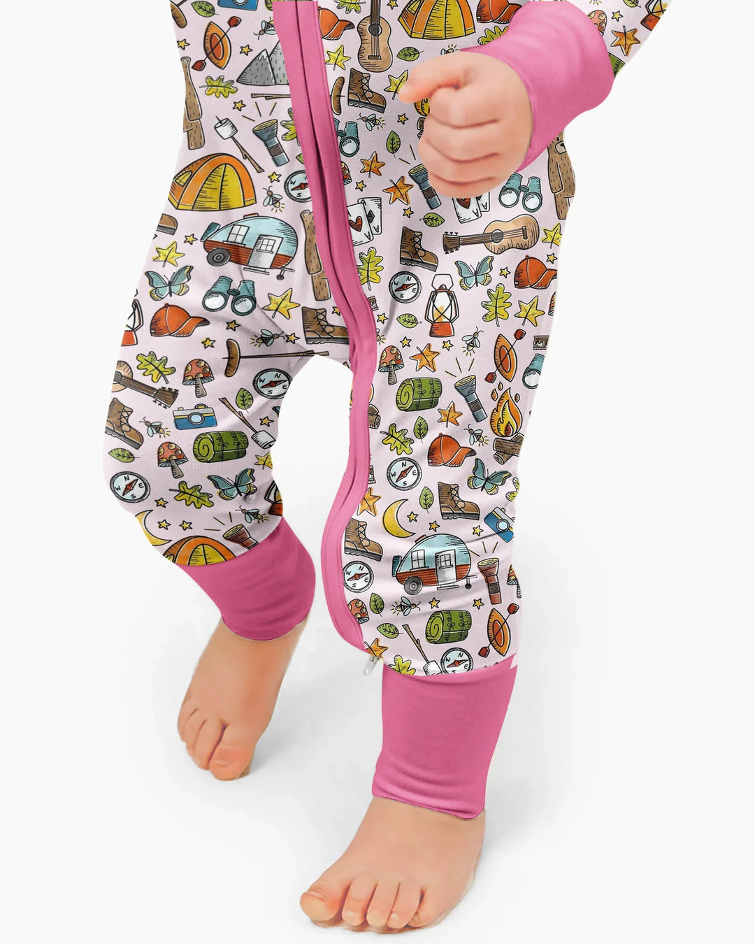 Funny Camper Family Matching Bamboo Convertible Zippy