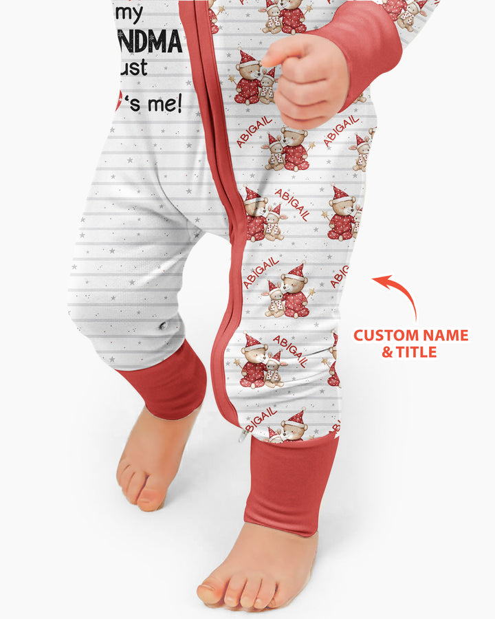 Custom Name I'm Not Spoiled Bamboo Convertible Zippy