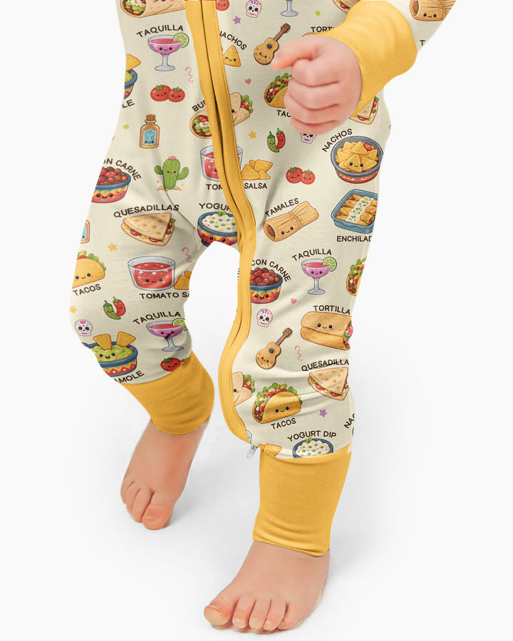Kawaii Mexican Food Bamboo Convertible Zippy