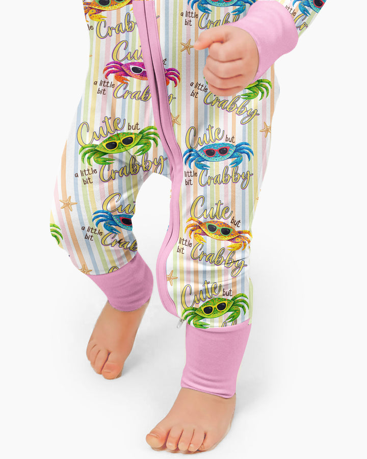 Cute But A Little Bit Crabby Bamboo Convertible Zippy