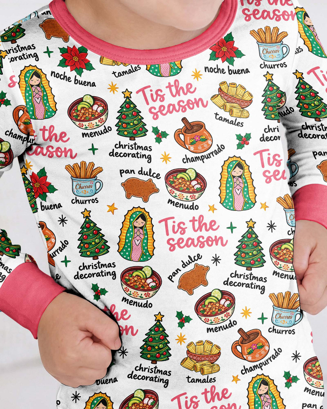 It's Abuelita and Pan Dulce Season Bamboo Two Piece Long Sleeve Pajama Set