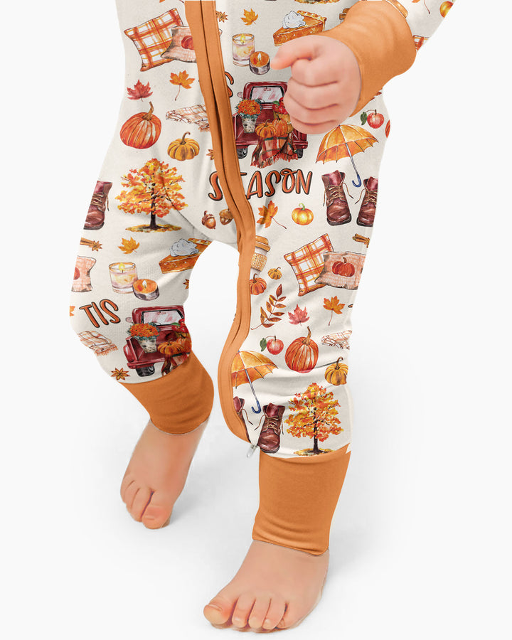 Fall Tis the Season Bamboo Convertible Zippy