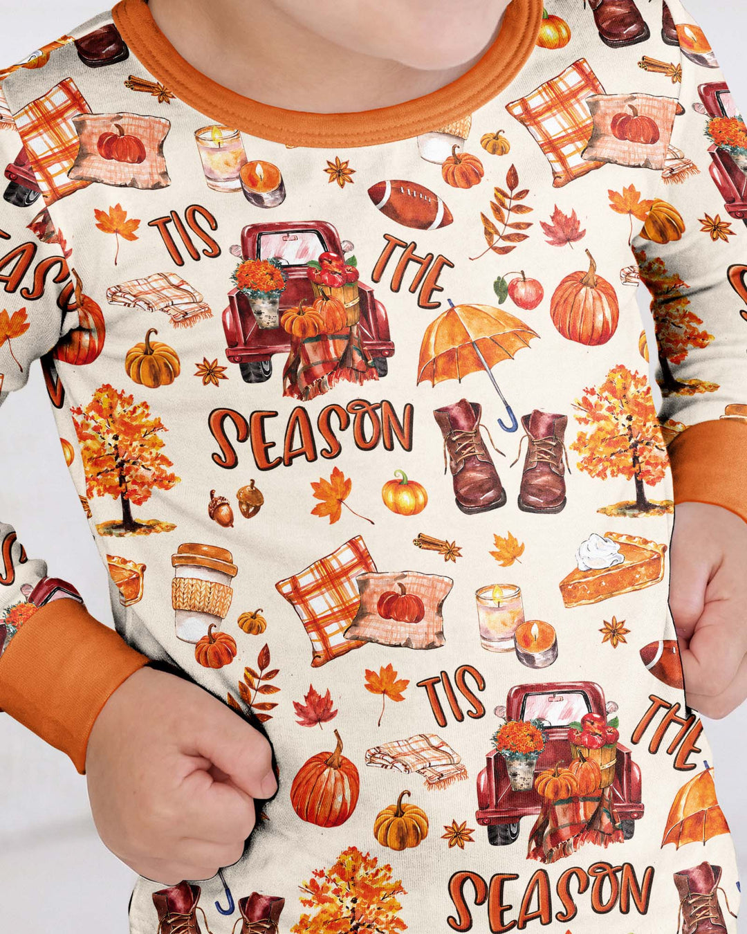 Template Bamboo Two Piece Long Sleeve Pyjamas Set