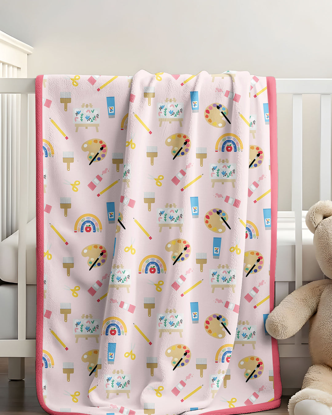 Custom Name When I Wake Up I Will Be Starting School Bamboo Blanket
