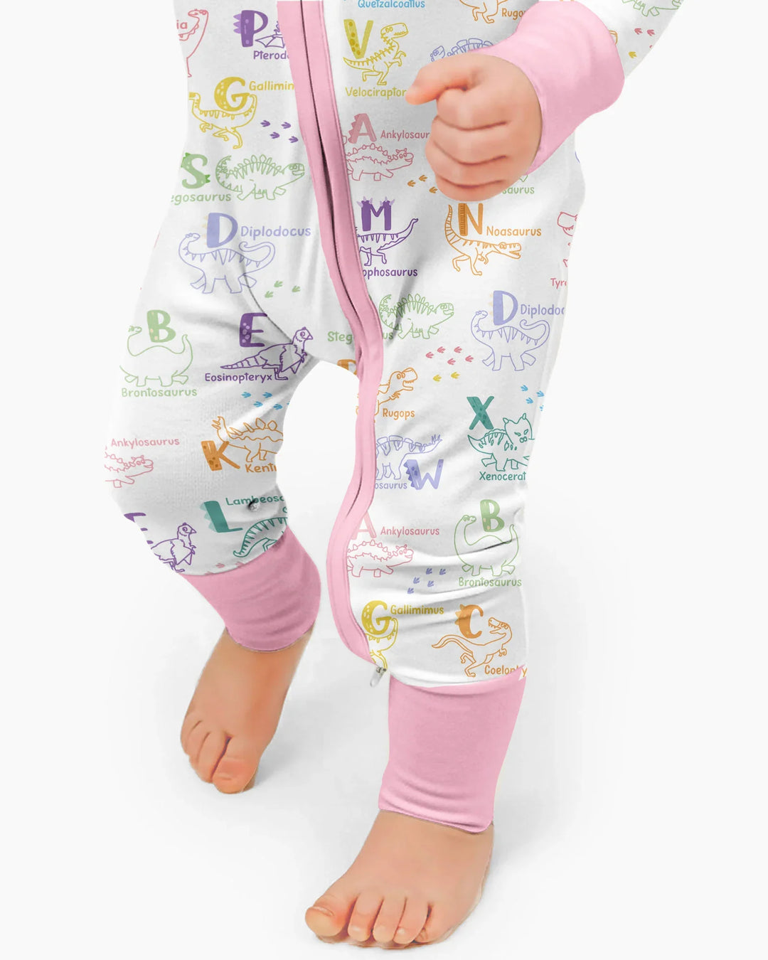 Dino Alphabet ABC Bamboo Convertible Zippy