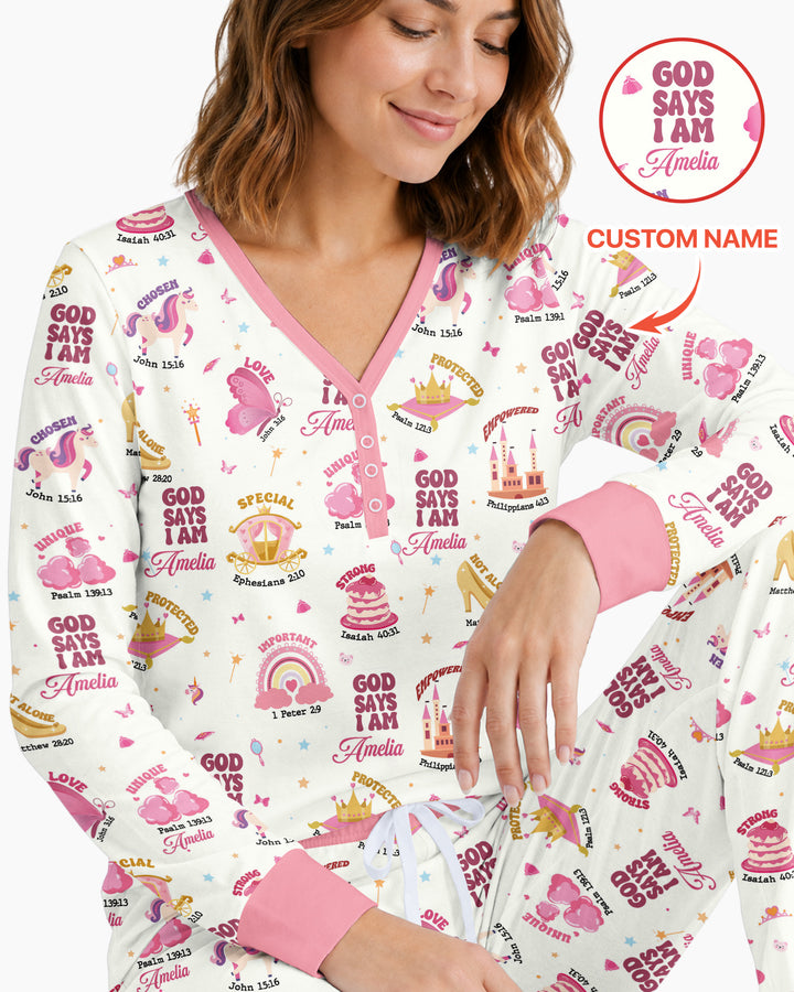 God Say I am Women's Pyjamas Set