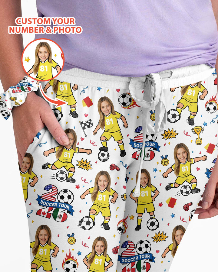 Soccer Tour 2026 Best Player Bamboo Women Pajama Set
