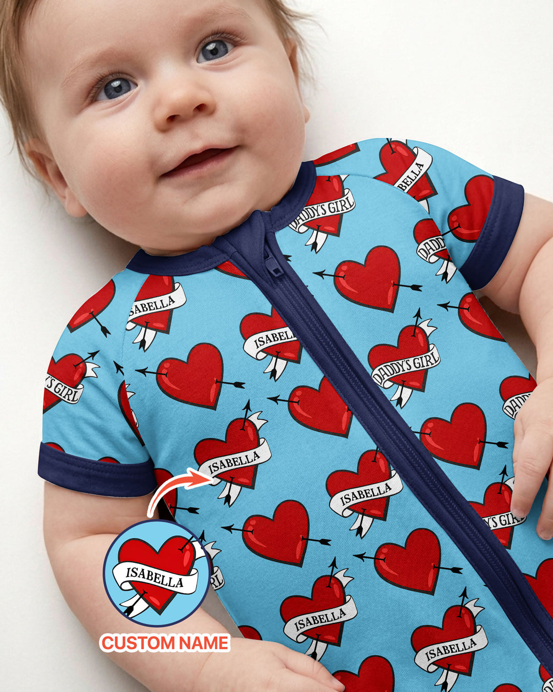 Dad's Kids Bamboo Shorty Zippy