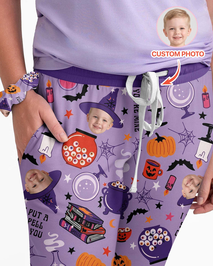 Halloween Little Witch Bamboo Women Pajama Set