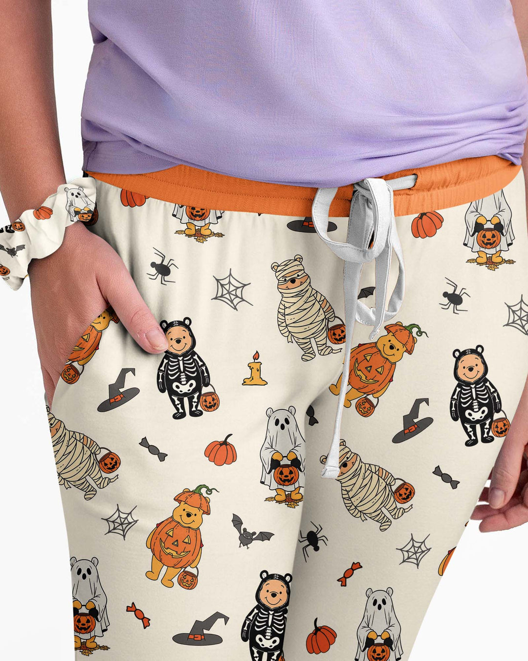 Retro Trick Or Treat Bamboo Women Pajama Set