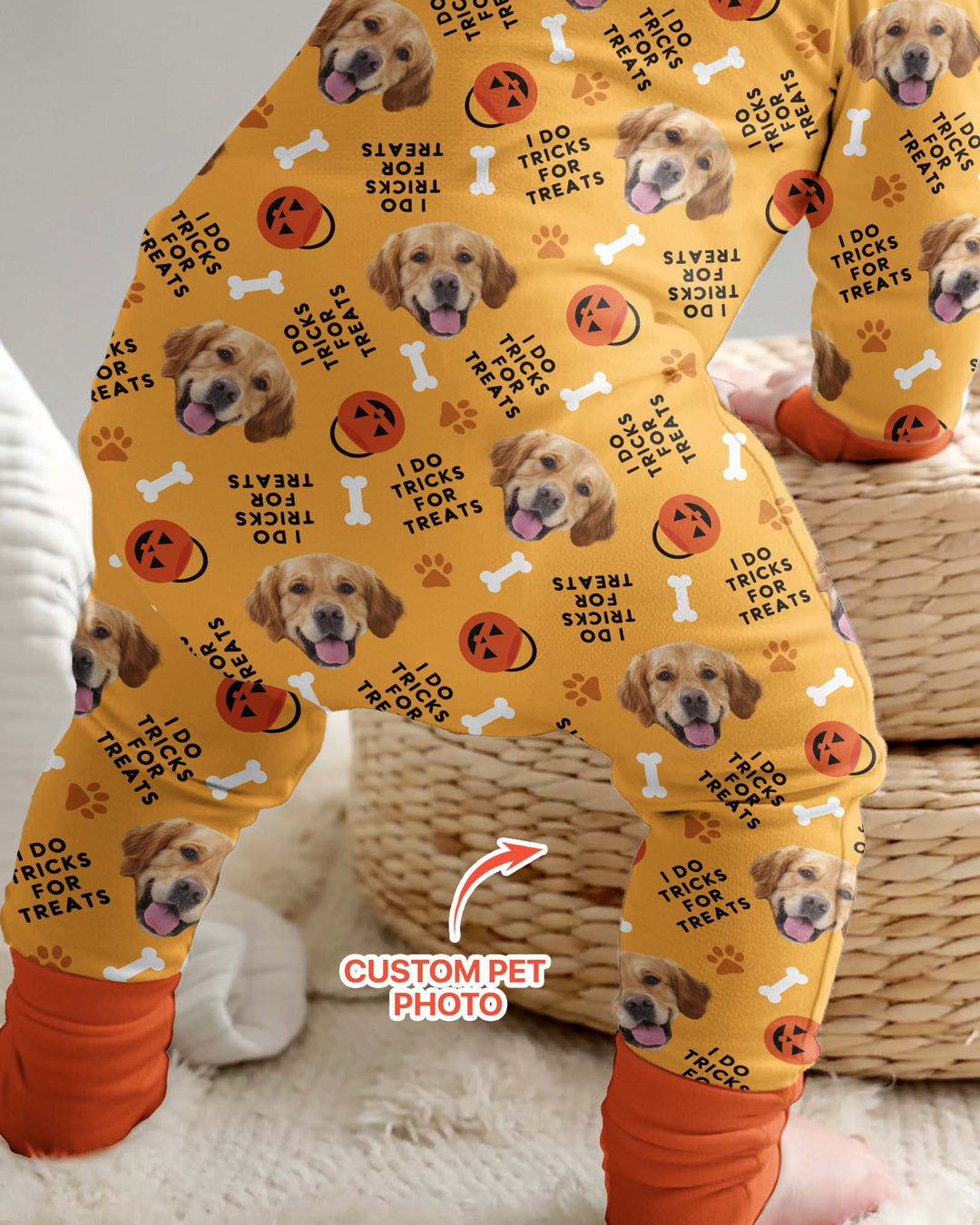 Custom Pet Photo Tricks for Treats  Bamboo Convertible Zippy