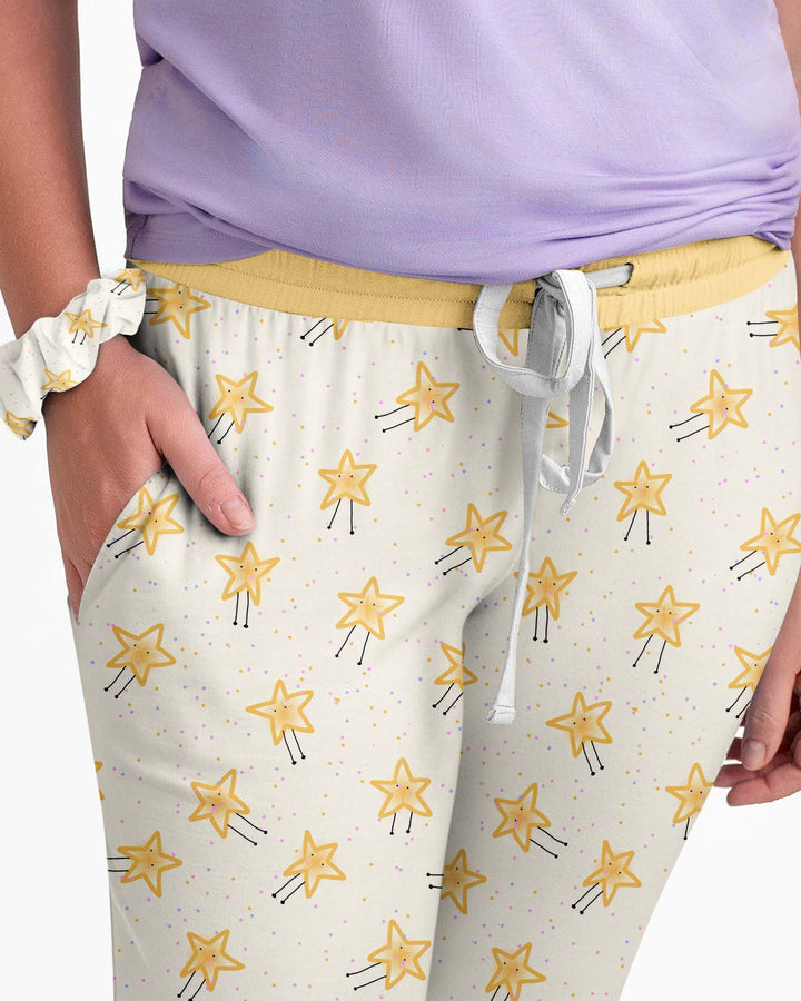 Happy Little Stars Family Matching Bamboo Women Pajama Set