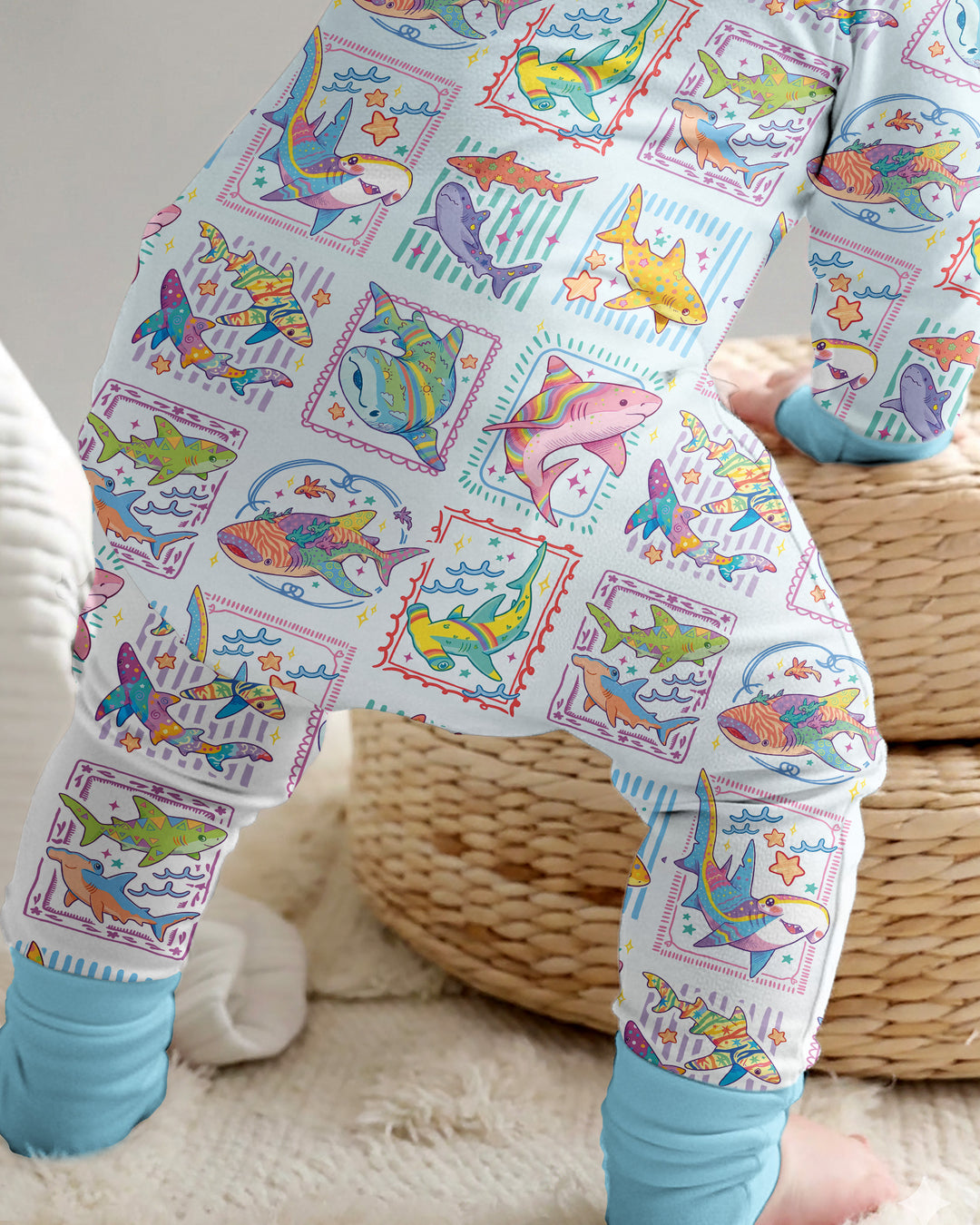Shark Tropical Bamboo Convertible Zippy