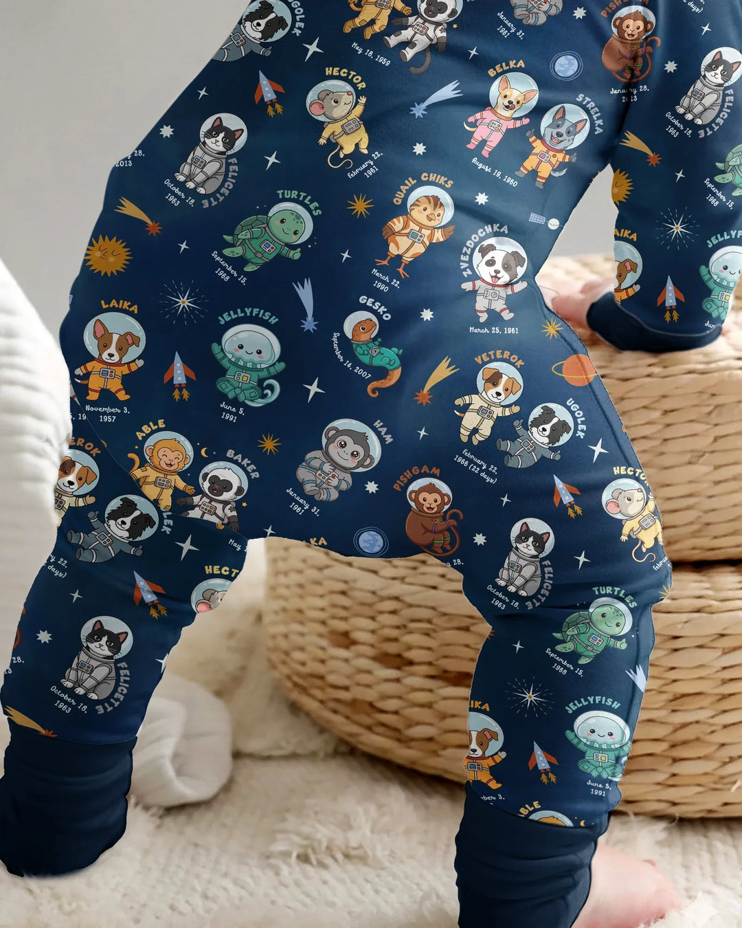 Animal Astronauts Bamboo Convertible Zippy