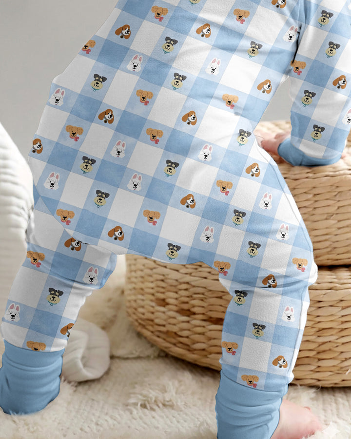 Plaid Pals Family Matching Bamboo Convertible Zippy
