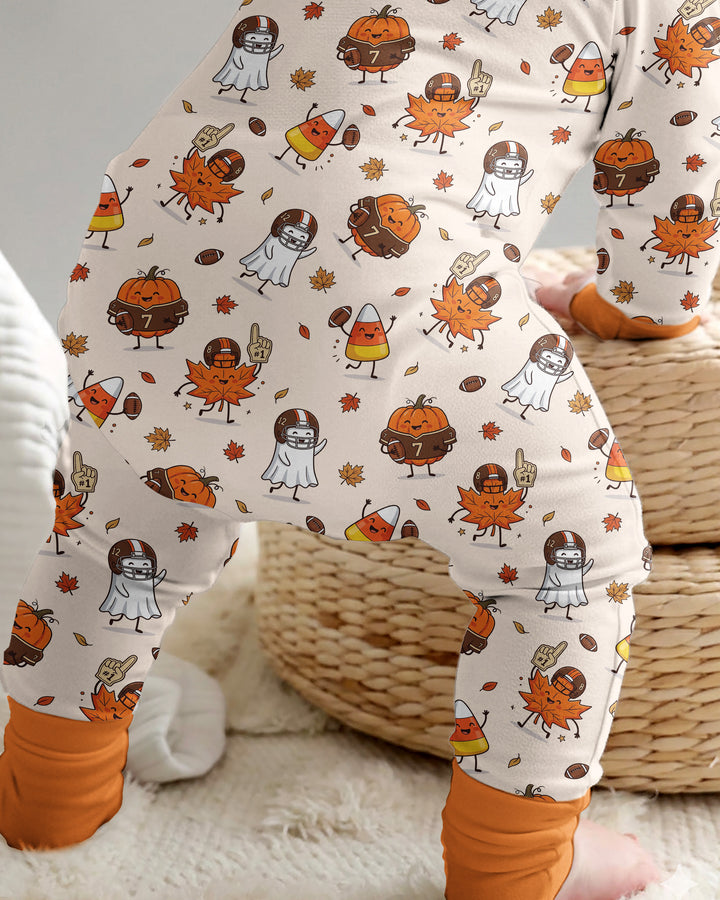 Fall Day Football Bamboo Convertible Zippy