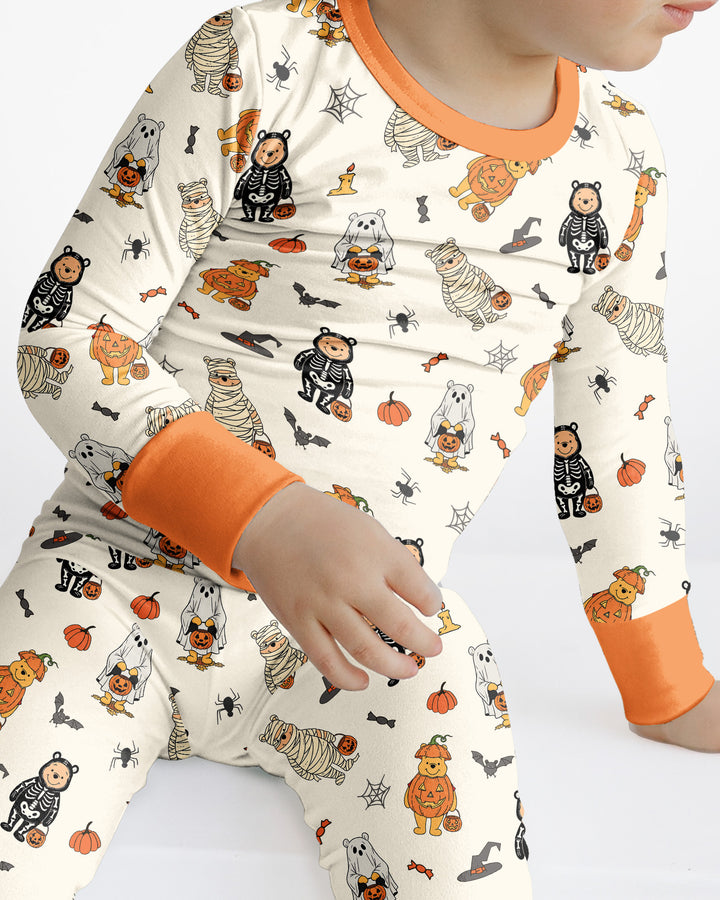 Template Bamboo Two Piece Long Sleeve Pyjamas Set
