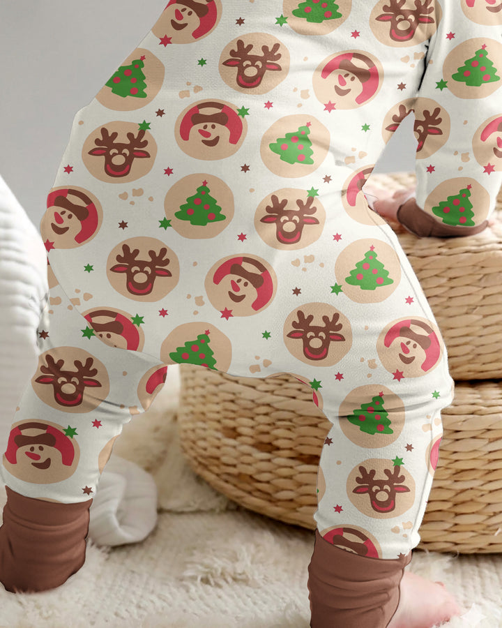Holiday Cookie Party Family Matching Bamboo Convertible Zippy