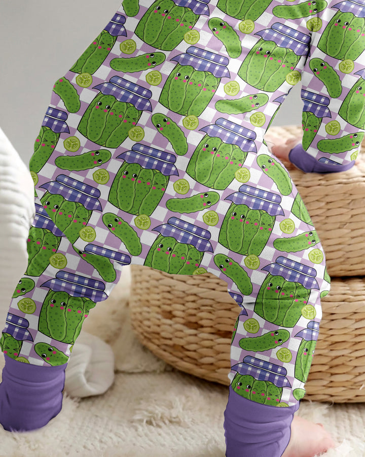 Kawaii Pickle Jar Bamboo Convertible Zippy