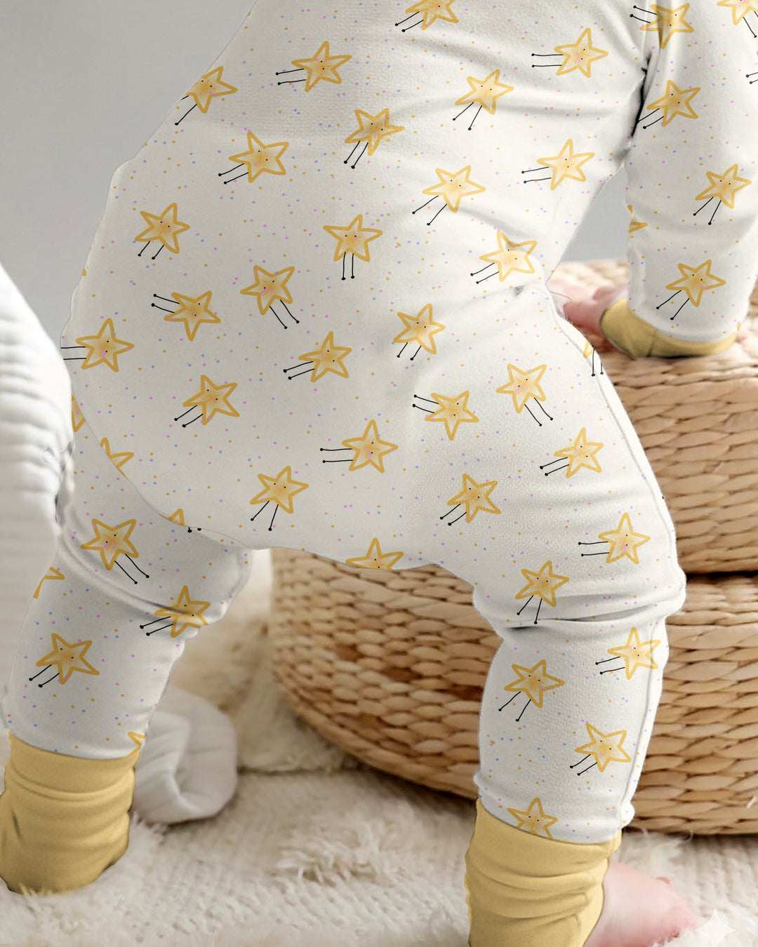 Happy Little Stars Family Matching Bamboo Convertible Zippy