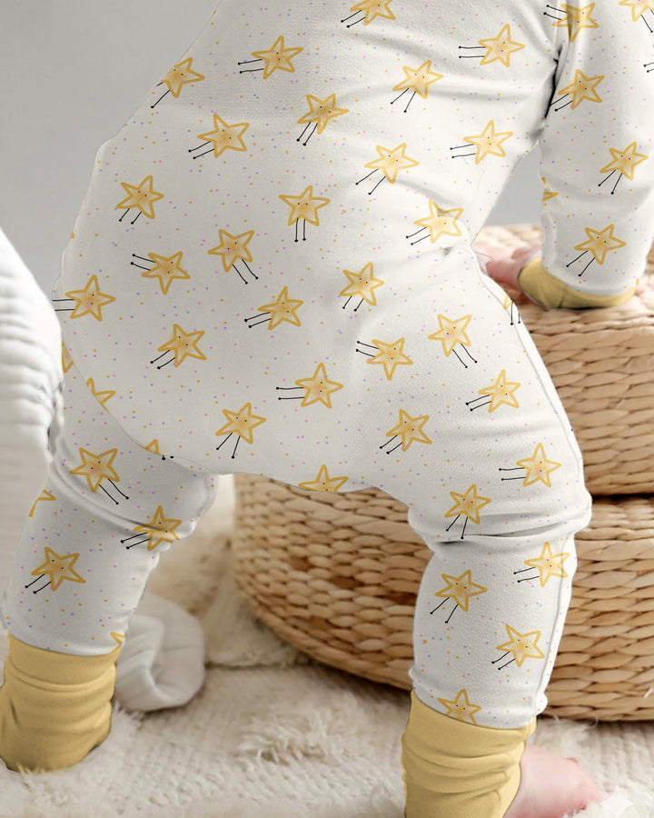 Happy Little Stars Family Matching Bamboo Convertible Zippy