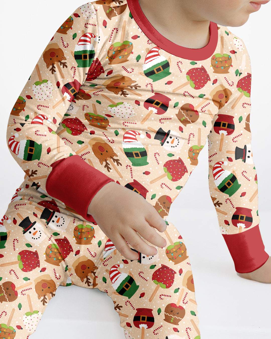Template Bamboo Two Piece Long Sleeve Pyjamas Set