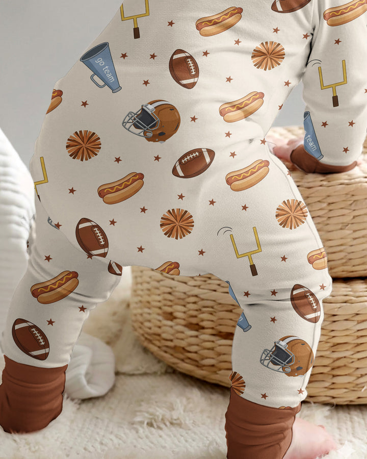Daddy's Future Football Buddy Bamboo Convertible Zippy