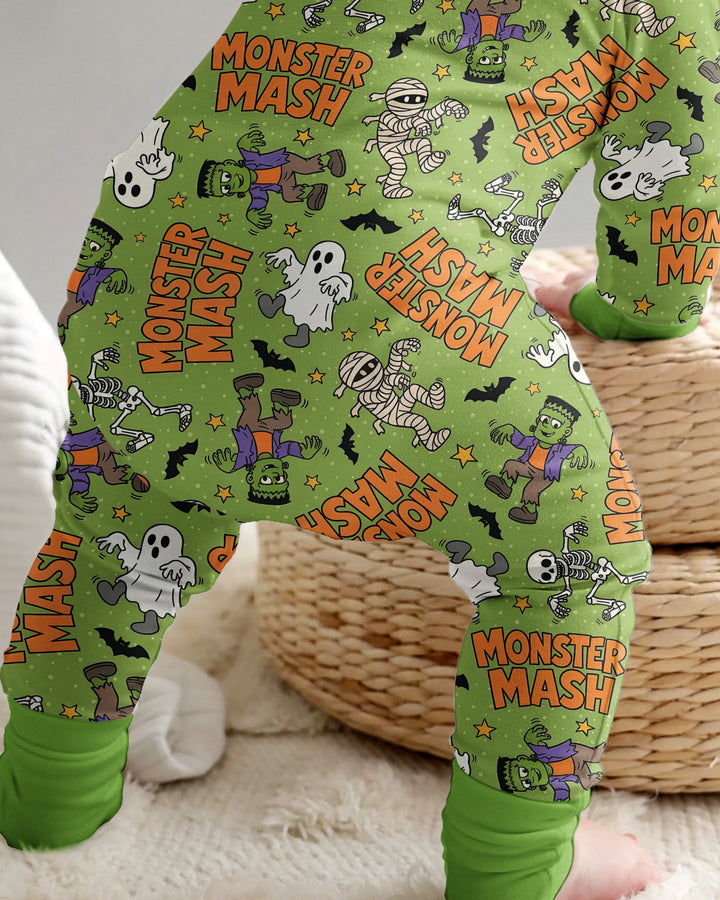 Monster Mash Halloween Bamboo Convertible Zippy