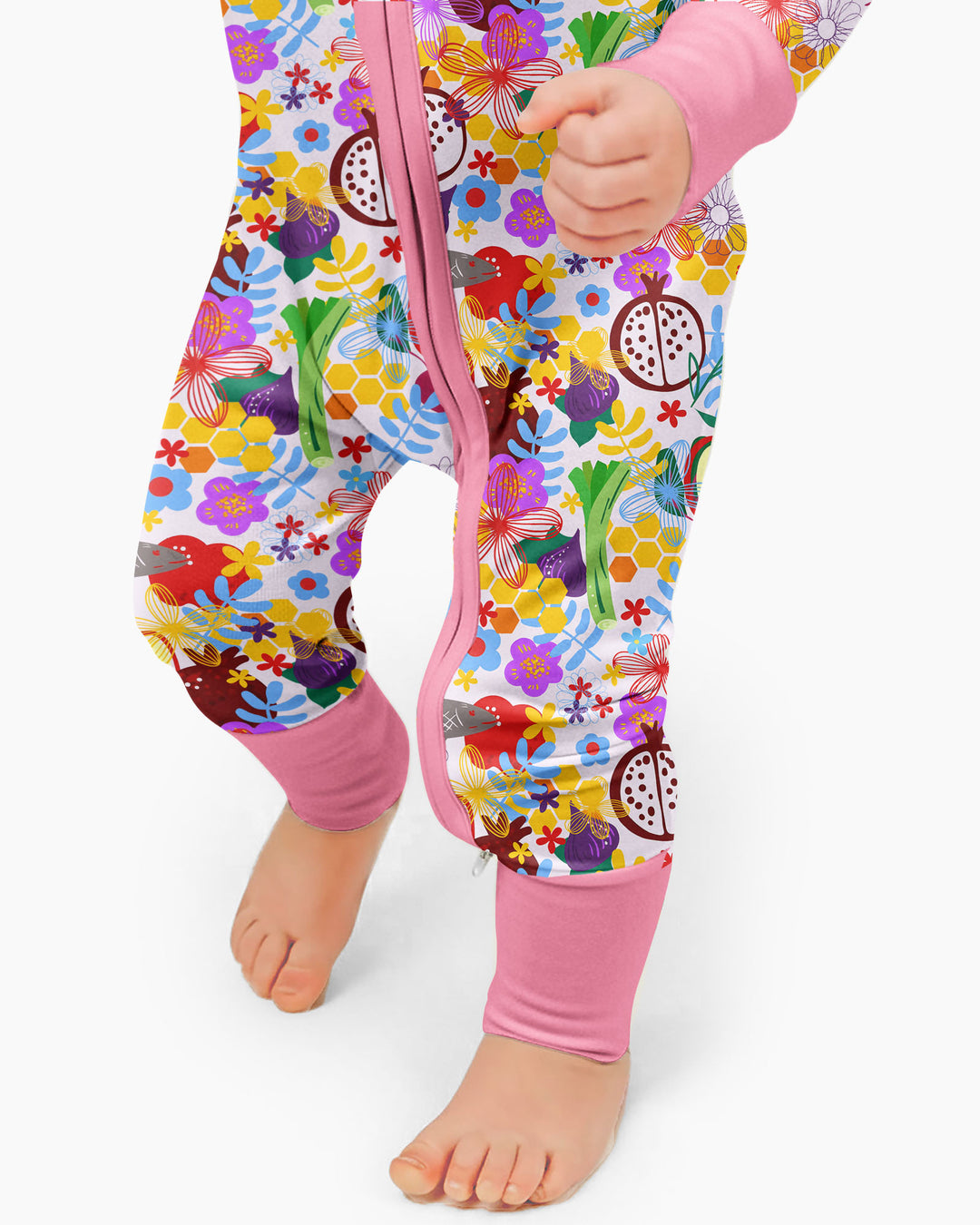 Happy Rosh Hashanah Bamboo Convertible Zippy