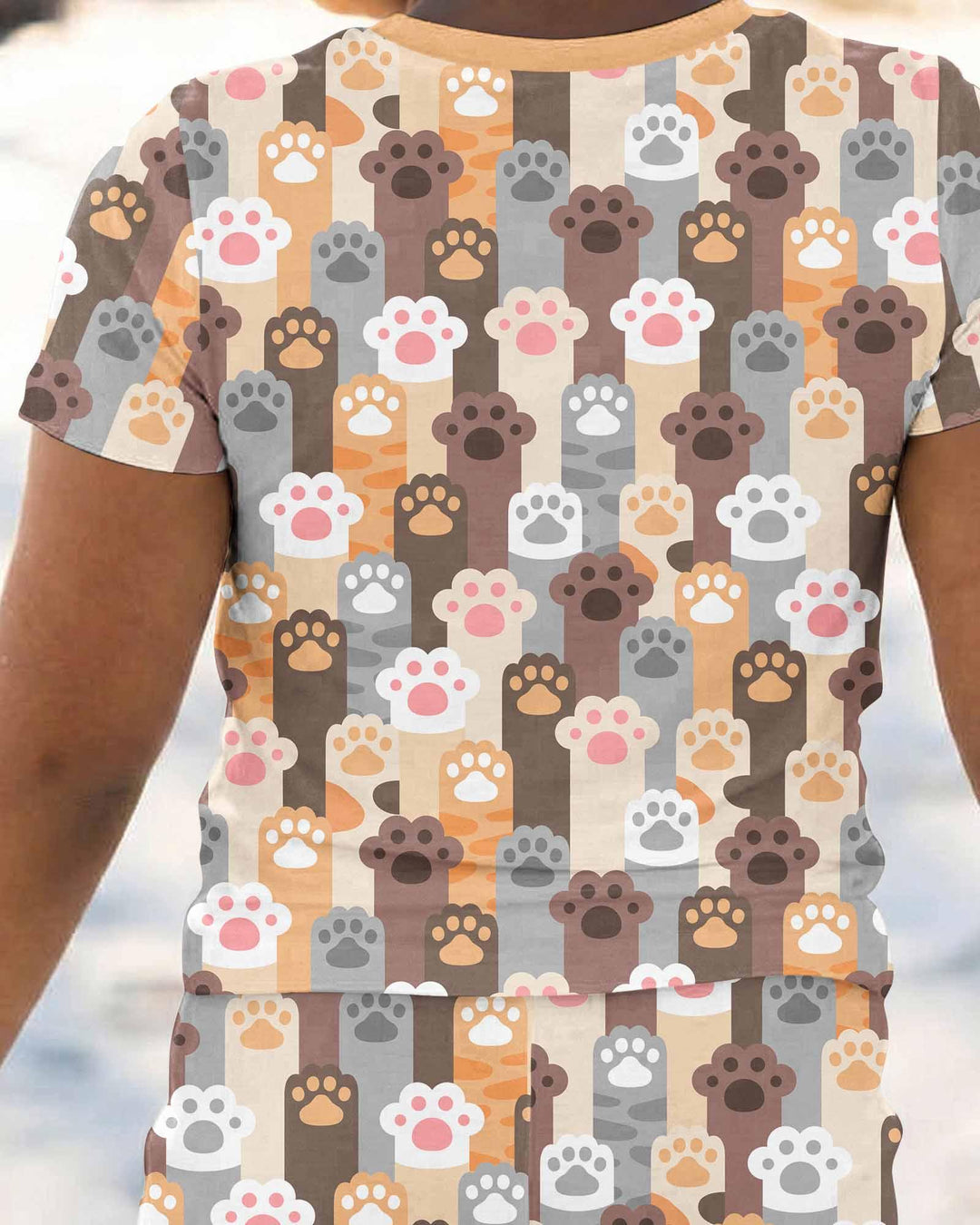 Grabby Paws Bamboo Two Piece Short Sleeve Pajama Set