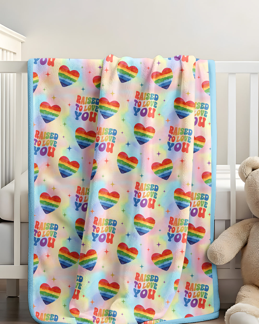 Raised To Love You Bamboo Blanket