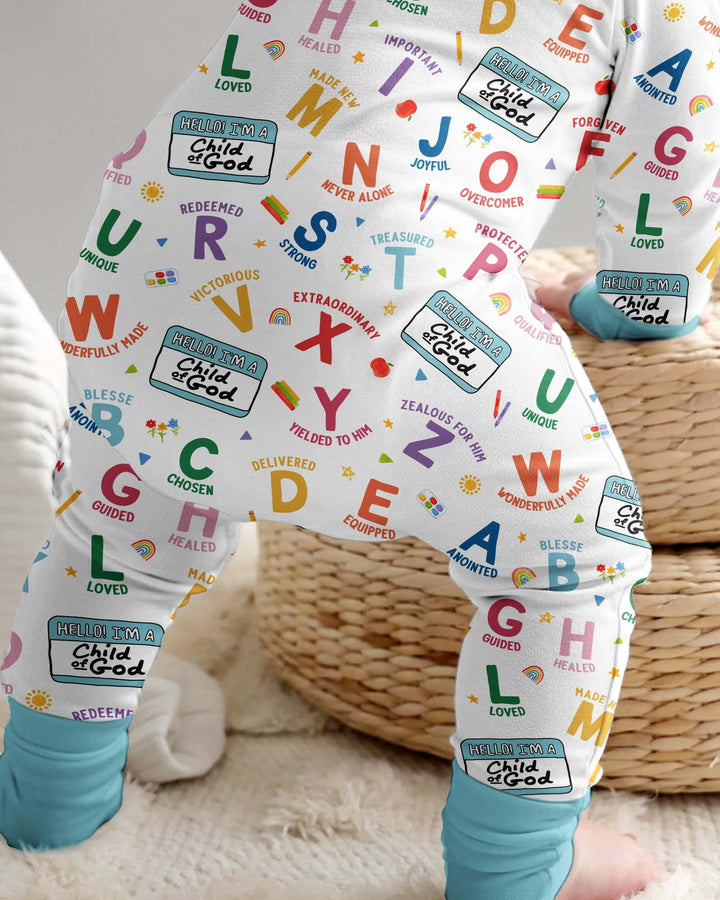 I'm A Child Of God ABCs Bamboo Convertible Zippy