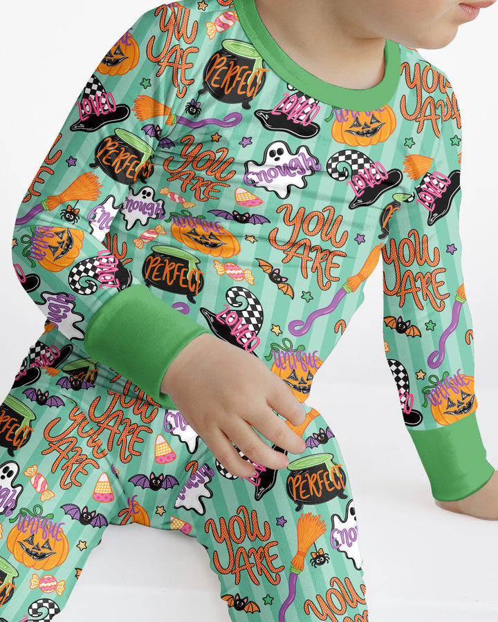 You Are Halloween Ver Bamboo Two Piece Long Sleeve Pajama Set