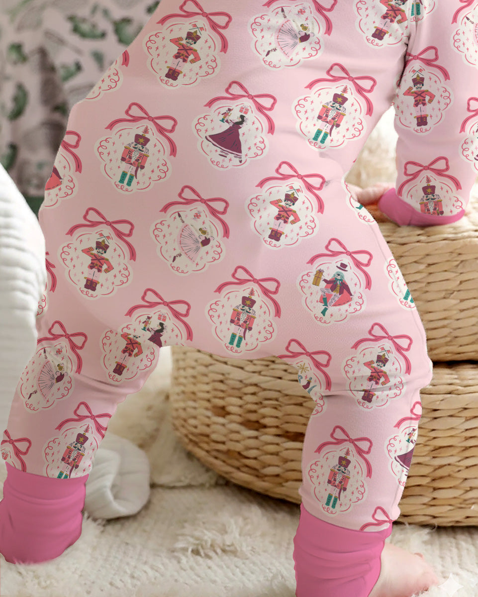 The Nutcracker Ballet Christmas Bamboo Convertible Zippy
