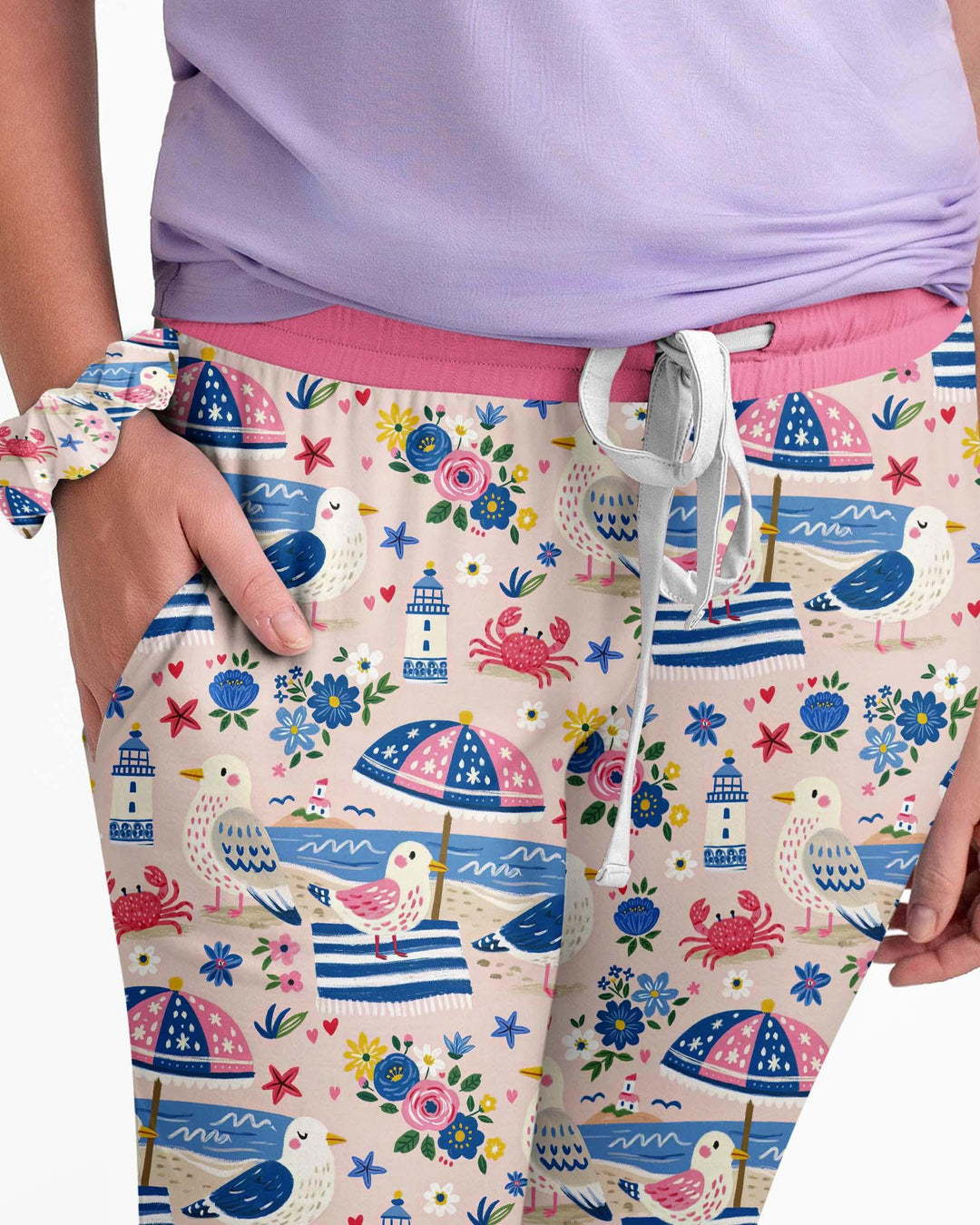 A Day At The Shore Bamboo Women Pajama Set