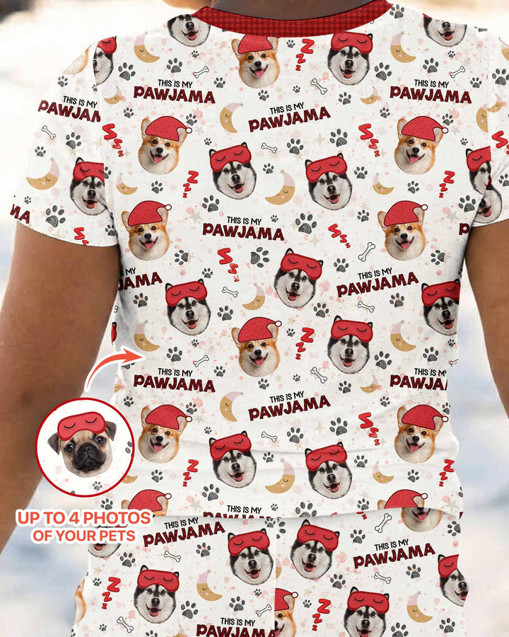 CUSTOM Template Bamboo Two Piece Short Sleeve Pyjamas Set