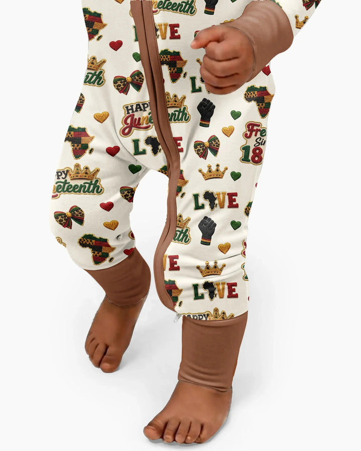 Juneteenth Free-ish Since 1865 Bamboo Convertible Zippy