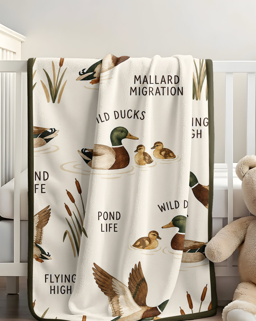 Little Pond Wander Bamboo Blanket