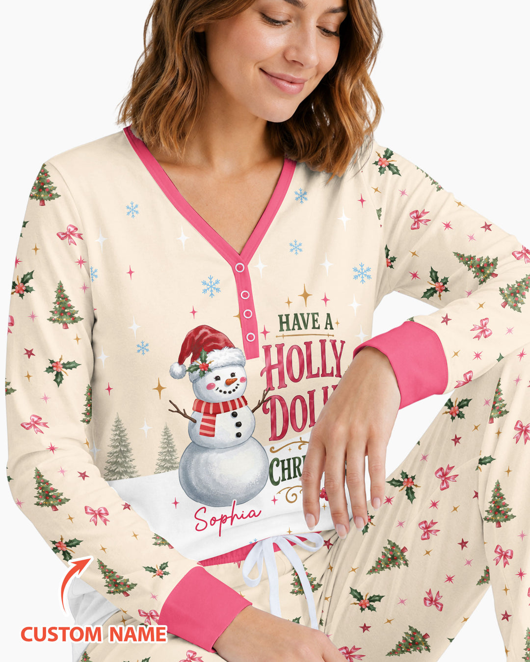 Tis The Season Bamboo Women Pajama Set