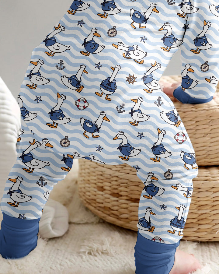 Silly Goose Sailor Bamboo Convertible Zippy