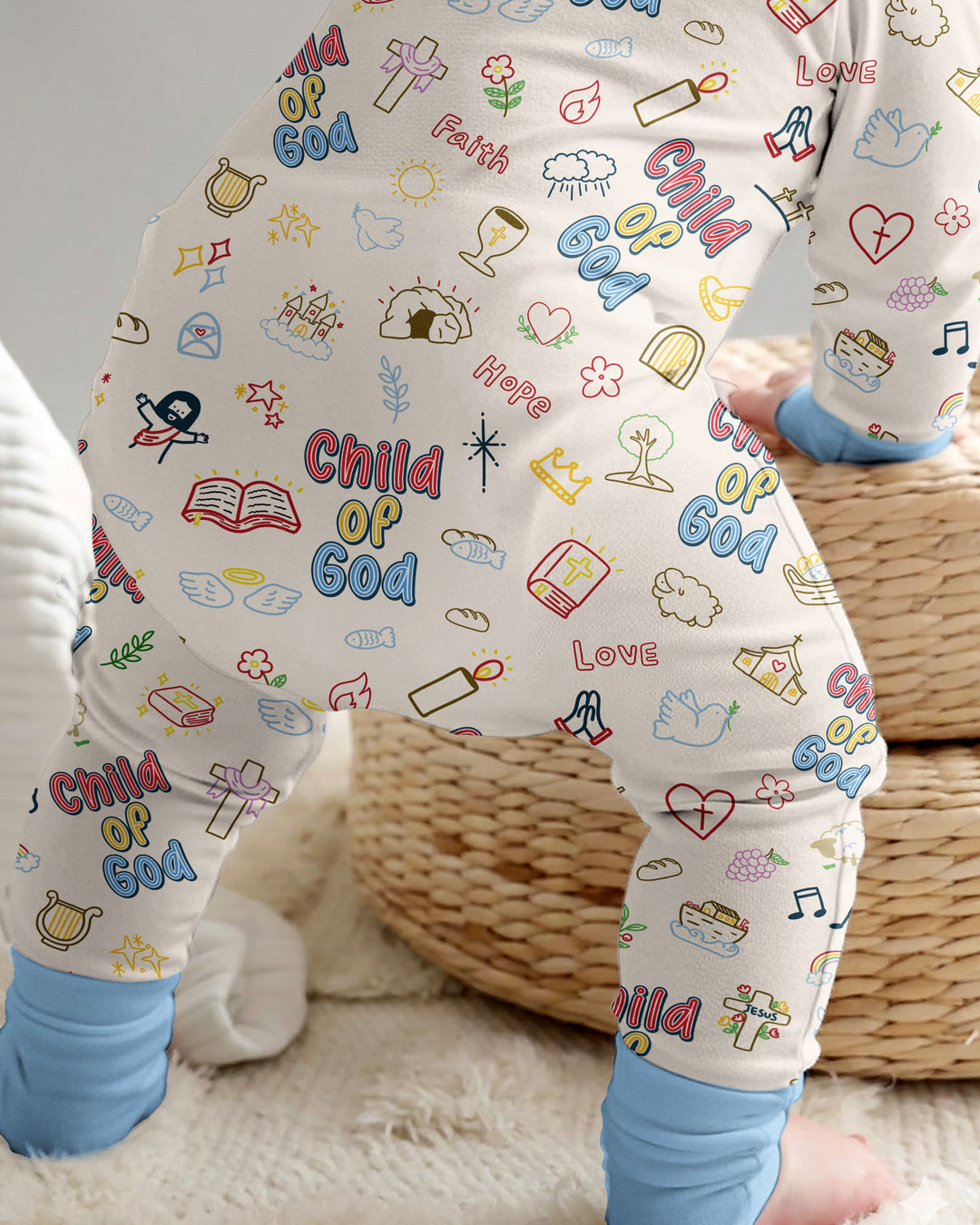 A Child Of God Family Matching Bamboo Convertible Zippy