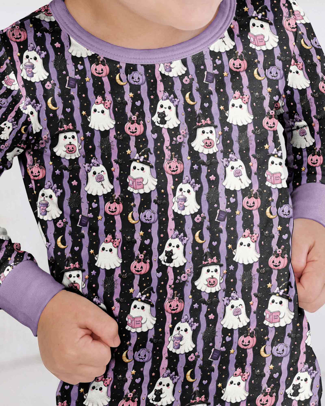 Template Bamboo Two Piece Long Sleeve Pyjamas Set