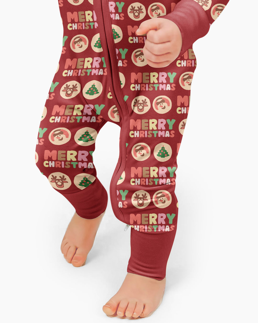 Merry Christmas Cookies Bamboo Convertible Zippy